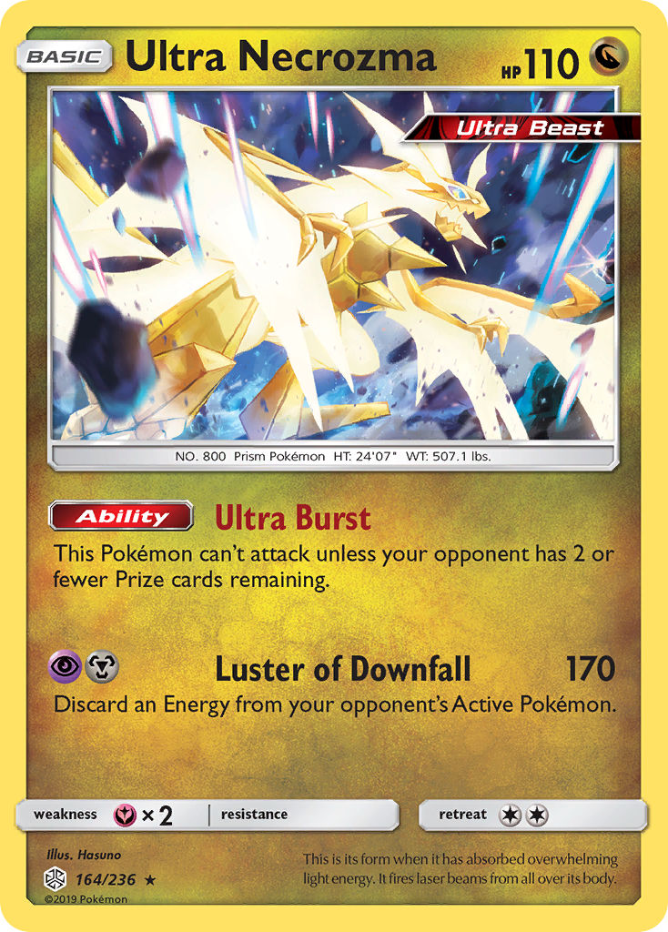 Cosmic Eclipse Holo Ultra Necrozma #164/236